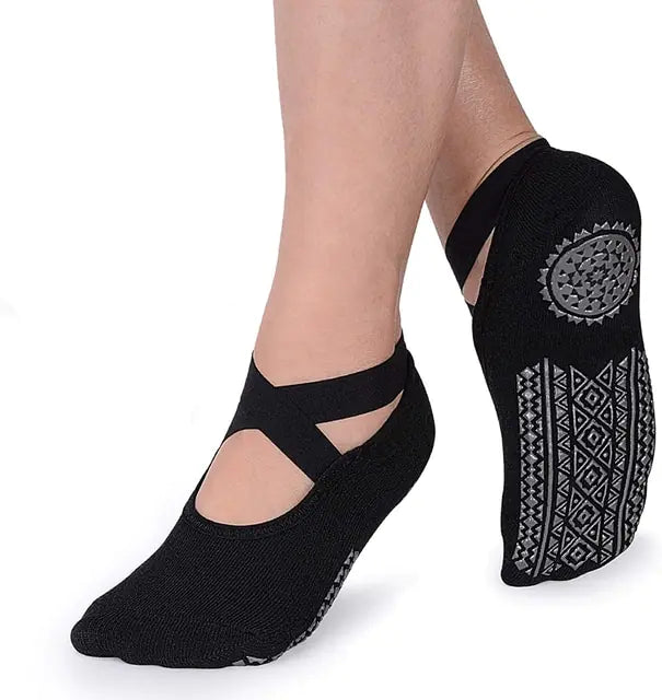 Non-Slip Grips Yoga Socks